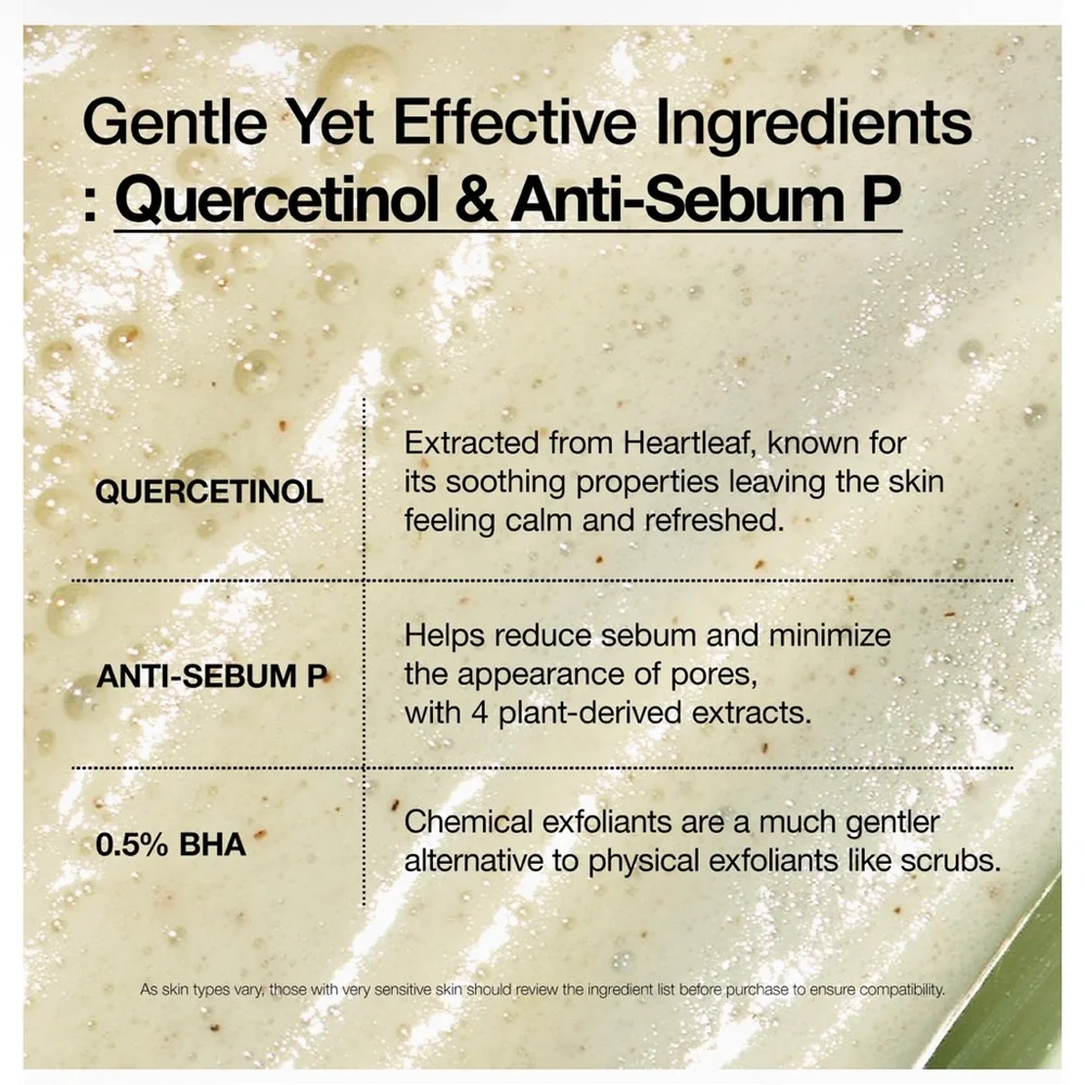 ANUA Heartleaf Quercetinol Pore Deep Cleansing Foam 150ml AUTHENTIC